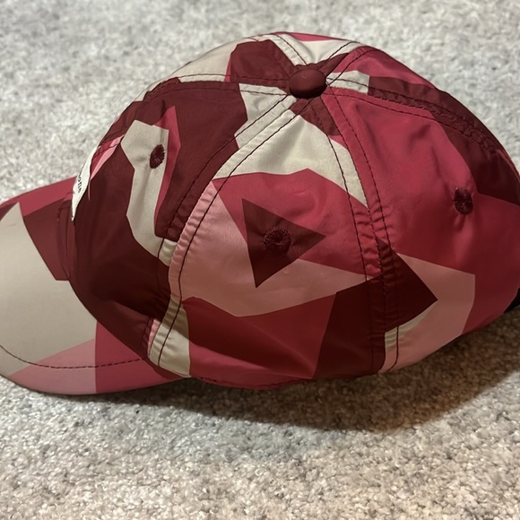 Rag & Bone Pink Geometric Baseball Cap - Picture 7 of 10